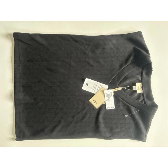 Elie by Tahari black sleeveless top, size XS/PT - Picture 4 of 6